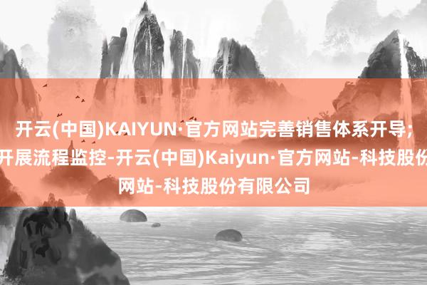 开云(中国)KAIYUN·官方网站完善销售体系开导;通过每旬开展流程监控-开云(中国)Kaiyun·官方网站-科技股份有限公司